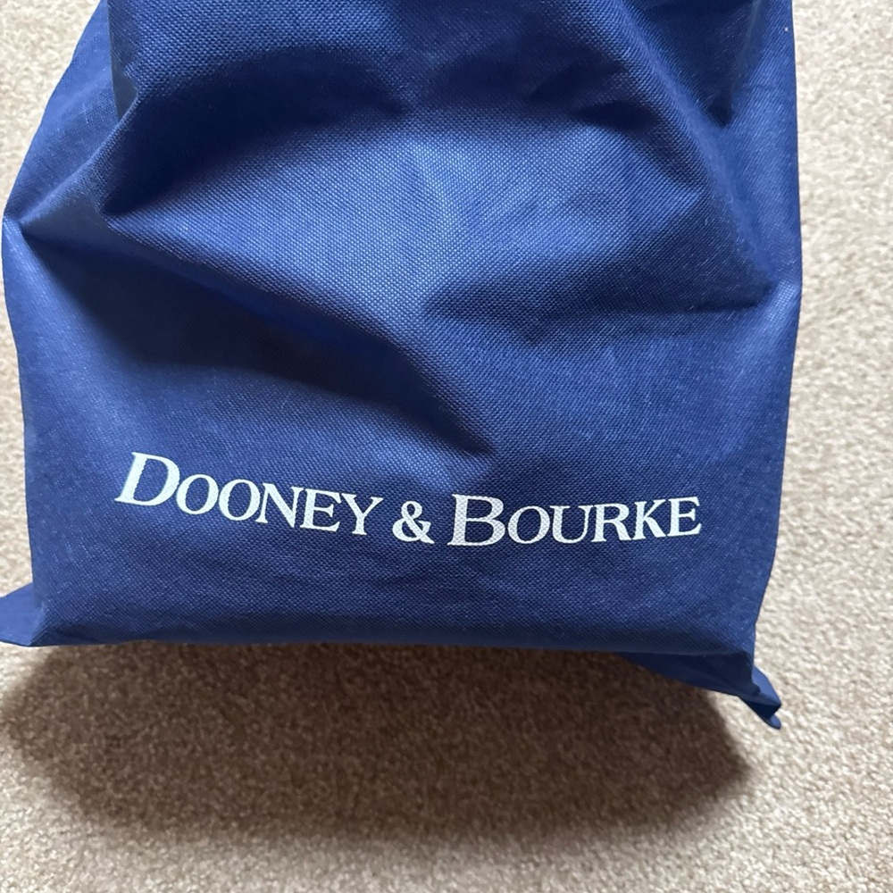 Dooney & Bourke Chocolate Brown Leather Shoulder Bag - Picture 6 of 8